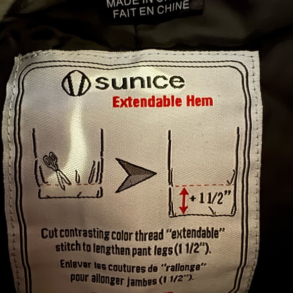 Sunice Boys Ski Pants size 12 excellent previously owned condition - Picture 9 of 11